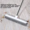 Vacuums Portable Rubber Broom Pets Cat Hair Remover Roller Carpet Brush Rake Cleaning Wool Coat Lint With Squeegee Tools For Home 231216