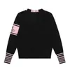 Chandails pour femmes Vivi Empress Dowager Saturn Jacquard Stripe Contrast Color Cardigan Sweater pour hommes et femmes Automne / hiver Nouveau petit manteau tricoté parfumé