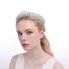Hair Clips Bride Crown Head Plating Eda Crystal Accessories Women Wedding CZ Tiara