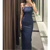 Casual Dresses Women's Sexy Denim Tube Dress One Piece Maxi For Women Elegant Strapless Long Female Clothing Jeans Bodycon Party Club