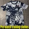 New23-24 FC Bayern München Soccer Jerseys Kane Goretzka fans Sane Gnabry Coman Muller Davies Kimmich Bayern München före matchen Training Uniform Men Football Shirt