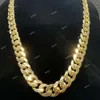 Hip Hop Style 16 mm Miami Cuban Sain Nowy design urok 10K 14K 18K Solid Gold Cuban Link Chain Fine Jewelry do wystroju