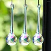 Chandelier Crystal 2PCS 80MM Electroplating AB Color Water Drop Glass Art Prism Faceted DIY Home Decor Sun Catcher Accessories