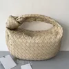 Jodie bolso de diseñador para mujer clásico anudado espejo redondo bolso de lujo 10A top intrecciato piel de oveja suave Bolso para axilas Bolso de mano de viaje de gran capacidad para tiempo libre