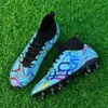 Antislip voetbalschoenen voor kinderen Dames Hoge voetbalschoenen voor heren Jeugd Kids AG TF Outdoor trainingsschoenen