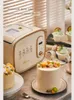 Küche Brotbackautomat Bär Brotbackautomat Haushaltsautomatisch Kleines geröstetes Brot Toast Frühstück Multifunktions-Teiggärung Kochgeräte 231216