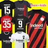 23 24 Maglia da calcio Eintracht Francoforte M.GOTZE CHAIBI RODE SOW KNAUFF NGANKAM AARONSON TUTA BORRE MARMOUSH NGANKAM SKHIRI 2023 maglia da calcio da uomo per bambini