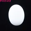 Wojiaer Natural White Jade Gemstone Beads Oval Cabochon Cab No Hole No Hole 22x30x7mm for Jewelry Accessories U81092440