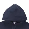 Herrtröjor tröjor odefekterade fem bar stereoskopisk huvtröja för män modemärke amerikansk lös huvtröja/vinter par hoodie