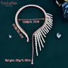 Pendant Necklaces YouLaPan Bridal Pearl Necklace Fashion Crystal Choker Wedding Jewelry Woman Dress Rhinestone Accessories HN04
