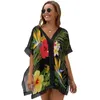 Damen Bademode Polynesian Custom Smock Seaside Sarong Badeanzug Hochwertiger Partymantel Damen Hawaiiurlaub