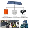 Chargers 120W 18V Solar Panel Folding Bag USB DC Output Charger Device Portable Foldable Outdoor Travel Hiking Campaing Power Supply 231216