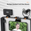 Andere AV-accessoires Smartphone Video Rig Mobiele telefoon Stabilisator Handheld Statiefbevestiging Handgreep Filmmaken Vlog Schieten Case voor iPhone Android 231216