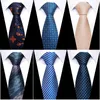 Halsband 8 cm slips män gravatas klassiska många färg est design silkes slips skjorta tillbehör randiga himmelblå mans kontor 231216