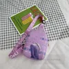 Marsupi per bambini cartoni animati ragazzi ragazze carino dinosauro unicorno orso modello PU zaini sul petto in pelle per bambini tracolla stampata con lettera Z6104