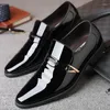 Kleidschuhe Leder Casual Frühling und Sommer Männer Müßiggänger Spitze Jugend Koreanische Version der britischen Mode Set Füße