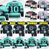 #10 Matty Beniers 2024 Winter Classic Hockey Jersey #7 Eberle #31 Philipp Grubauer Yanni Gourde Jaden Schwartz Jared McCann Adam Larsson Vin