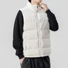 Gilet da uomo 2024 Gilet Giacca da uomo caldo giacche senza maniche Parka maschile velluto a coste patchwork spesso colletto alla coreana cappotti imbottiti in cotone casual