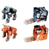 Giocattoli di trasformazione Robot METALIONS Trasformare animali in robot Giocattoli Animazione TV coreana Deformazione LionSheepBearScorpion Giocattoli per bambini Regalo 231216