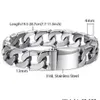 Trendsmax – Bracelet en acier inoxydable 316L pour hommes, 13mm, couleur argent, HB83287q