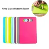 Chopping Blocks Plastic Cutting Board Foods Classification Boards Outdoors Camping Vegetable Fruits Meats Bread 231216