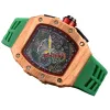Men's Fashion watch High Quality Watch Rubber strap Sports Watch Date Display Waterproof casual All-in-one watches 147