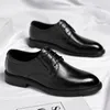 Kledingschoenen 3/6/8 CM Lift Heren Zwart Zacht Leer Verhoog Formeel Casual Zakelijk Oxfords Pak