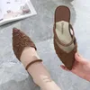 Sandalen Dicker Absatz Kunststoffmaterial Wasserdicht Zwei Verschleiß Slope Fashion Net Infrarot Spitze Freizeitschuhe