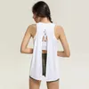 Aktive Shirts Sommer Lose Yoga Frauen Ärmellose T-Shirts Gegabelte Sport Weste Quick Dry Lauf Tank Tops Gym Fitness Bluse Weibliche