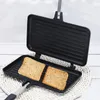 Casseroles, poêle à Sandwich, accessoire de cuisine, ustensiles de cuisine, gaufres, fournitures pratiques en aluminium, ustensiles de cuisine