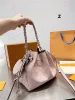 L Neonoe Mini Draphring Bucket Bag 4-Color Parse Top Luxury Designer Crossbody Counter Counter Bags Handbag Fashion Women Bella Leather Leather Actes Facs