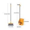 MOPS Folding Dustpan Broom and Scoop Set Highend Badrumsvattentorkare för att svepa Magic Brush Garbage Squeegee Home Cleaning Tools 231216