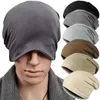 Berets moda outono inverno quente gorros chapéu cor sólida baggy slouchy fordable crânios para homens mulheres ao ar livre à prova de frio bonnet