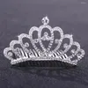 Hair Clips 16-Teeth Girl's Comb With Hypo-allergenic Alloy Crown Shape For Children's Day Christmas Gift
