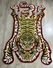 Alfombras 150x90 cm Hogar Forma de animal Alfombra Creativa Hecha a mano Patrón de tigre Sofá Alfombra Tapete Nordic Living Room Alfombra de piso Alfombra antideslizante 231218