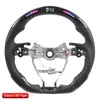 LED Performance Steering Wheel Fit for Toyota Camry Crown Corolla 2018-2019 Real Carbon Fiber