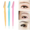 Eyebrow Trimmer 100/50/20pcs Portable Eyebrow Trimmer Shaver Eye Brow Blad Shaper Hair Remover Tattoo Beauty Makeup Accessories 231216