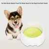 Dog Carrier Cat Dish Feeder Pet Water Bowl No Wet Mouth Proof For Food
