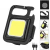 Mini porte-clés USB COB, lampe de travail pour réparation de voiture, veilleuse d'urgence domestique, vente en gros