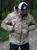 전술 재킷 MIG 2.0 군용 재킷 팬 전술 슈퍼 바람 방지 저항성 높은 차가운 따뜻한 코트 하이킹 여행 카모 의류 야외 파카 슬118