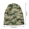 Bérets Russe Woodland Camouflage Chapeaux Cool Automne Hiver Rue Skullies Bonnets Casquette Unisexe Hommes Femmes Femme Été Chaud Tricot Chapeau