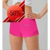 lu yoga outfits Dames Sportshorts Casual Fitness Hotty Hotpants voor Dames Meisje Workout Gym Hardlopen Sportkleding lu met Ritsvak Sneldrogend M