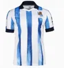 2023 2024 Real Sociedad Soccer Jersey OYARZABAL SADIQ ANDRE SILVA ZUBIMENDI BRAIS MENDEZ MERINO LE NORMAND GOROSABEL 23 24 domicile hommes maillot de football kit enfants