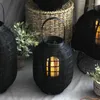 Candle Holders Wooden Antique Candles Round High Nordic Style Apartment Candlestick Arabic Black Chandelier Bougeoir Home Decorations