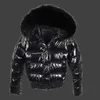 Parka femme vraie fourrure 2023 nouveauté mode mince femmes veste d'hiver fourrure naturelle chaud épaissir dames manteau court Parkas Womens JacketsL231215