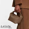 THE ROW borsa firmata borsa in pelle dal design di nicchia borsa leggera di lusso versatile per il pranzo borsa portatile di fascia alta 231218