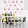 Muurstickers Tofok Creatieve Geometrische Holle Driehoek Zelfklevend Papier Kamer Eenvoudige Decoratie