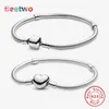 Fit Original Bracelet  Bangle Charm Moments 925 Sterling Silver Chain Diy Jewelry Berloque217k