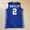 Anpassade Kentucky Wildcats Basketball Jersey NCAA College Antonio Reeves Rob Dillingham Tre Mitchell Adou Thiero Justin Edwards D.J. WAGNER SH