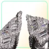 Butfly CZ Diamond Anneaux Micro pavés Iced Out Cumbic Zircon Fashion Mens Hip Hop Gold Ring Jewelry50282611409447